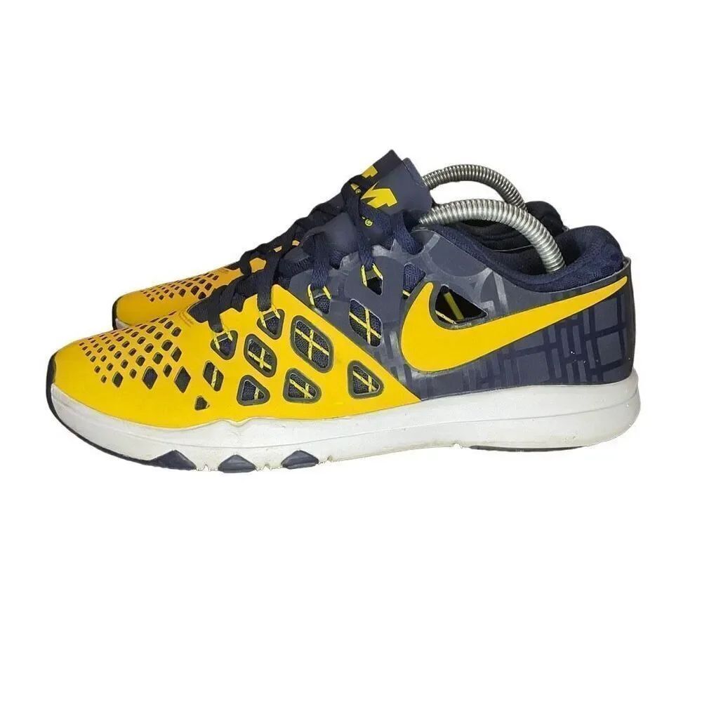 Nike Train Speed 4 AMP Michigan Reflective Training Shoes 844102-417 Size 8